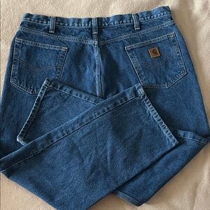 Carhartt Men's Relaxed Fit Denim Jeans - Deep Blue